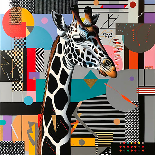 postmodern giraffe